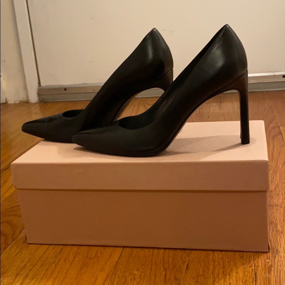 Stuart Weitzman Classic Black Heels
